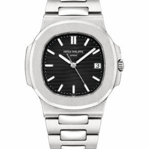 Patek Philippe Nautilus Classic Luxury Sports Watch (Black Dial Edition)